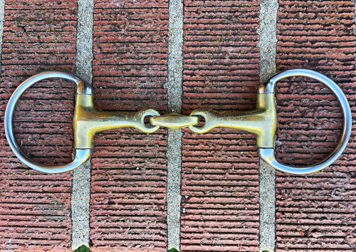 Eggbutt alloy french link - eggbutt,